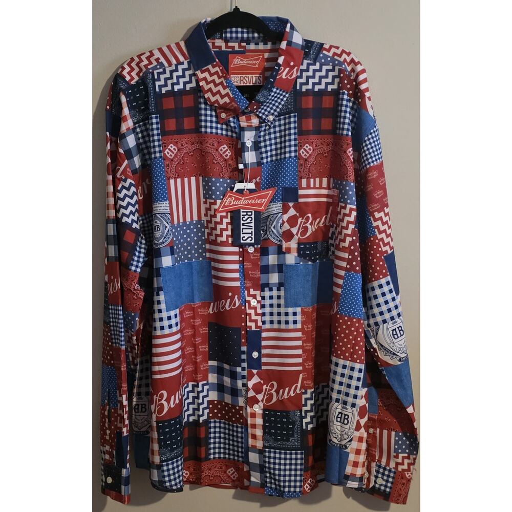 RSVLTS Budweiser Long Sleeve shirt